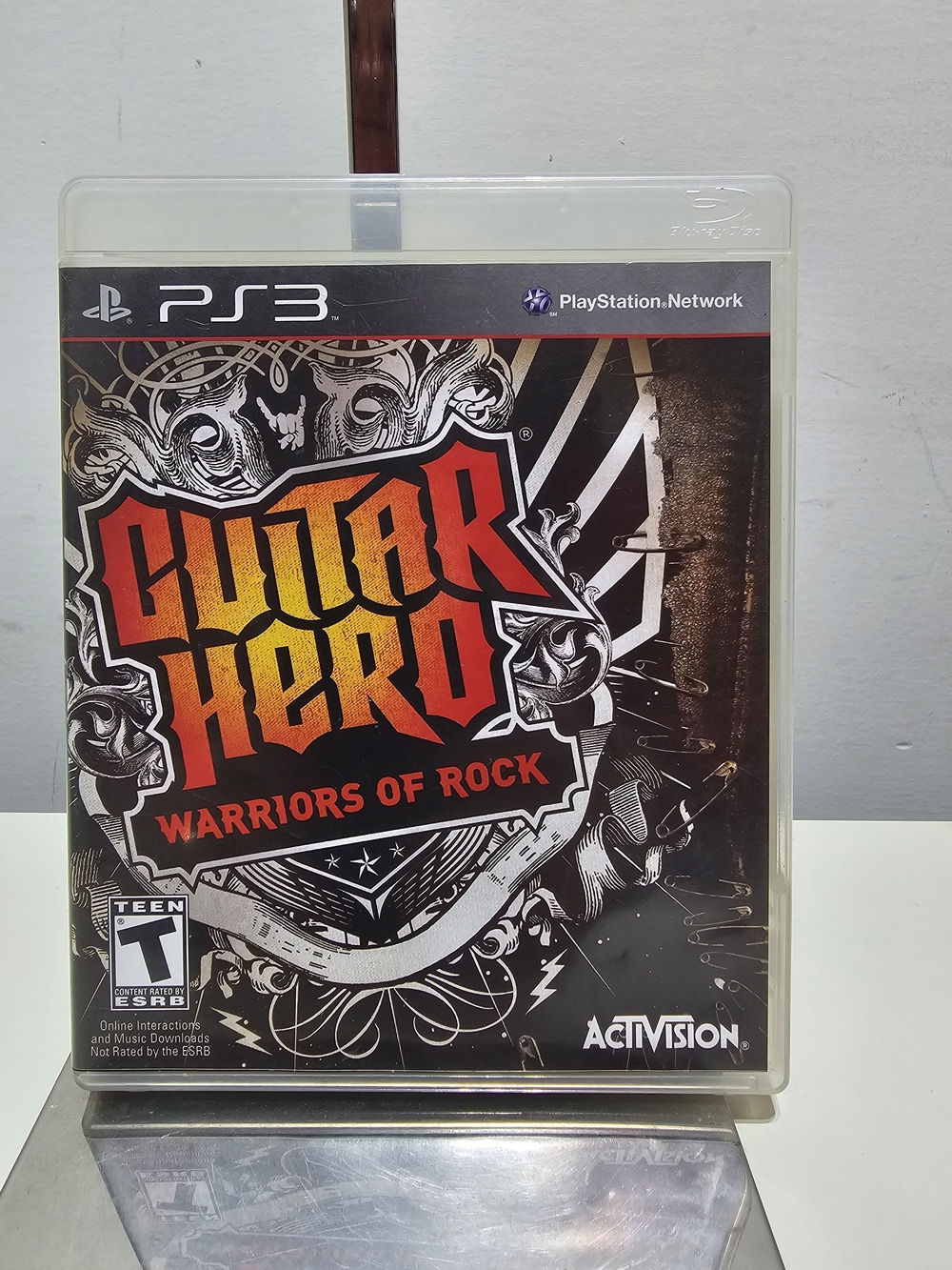 Guitar Hero: Warriors of Rock (PS3) - Black/Red